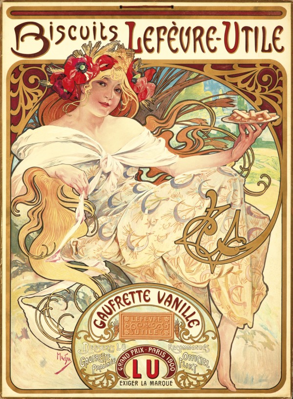 Biscuits Lefevre-Utile by VINTAGE POSTER